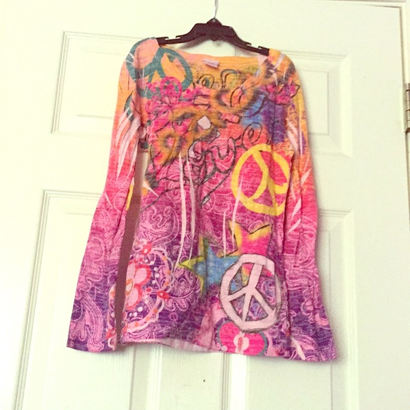 Xhilaration long sleeve size 10/12 top - Picture 1 of 1